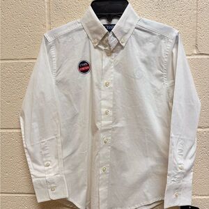 Chaps Kids White Button-Down Shirt
